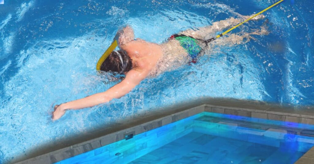 Guide to swim tethers in plunge pools