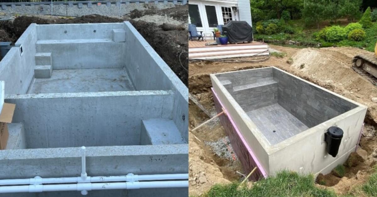 Prefabricated Concrete Plunges Take Their Place in the Market