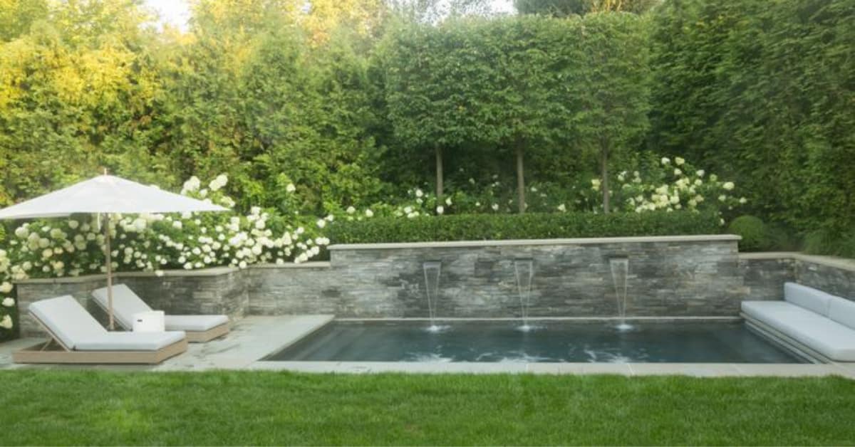 A Chic Swimming Pool Alternative for Small Backyards